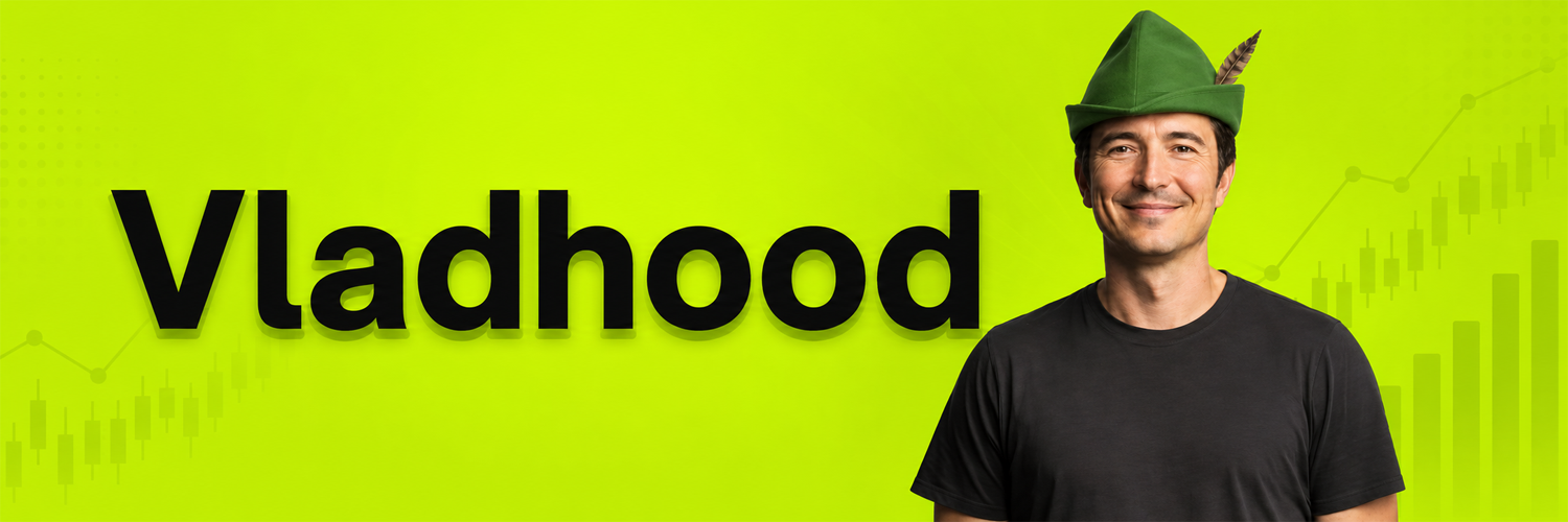 Vladhood — Vlad Tenev in a green Robin Hood hat